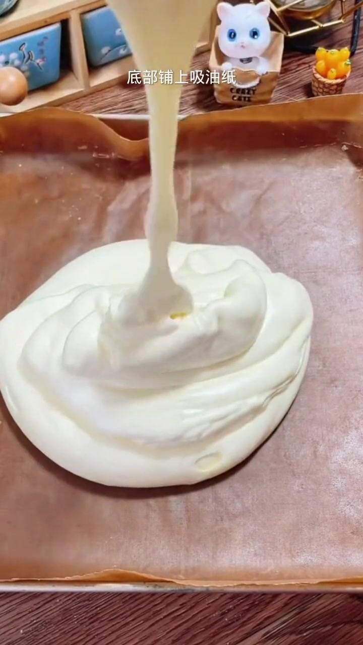 奶油蛋糕卷教程,做法简单一看就会