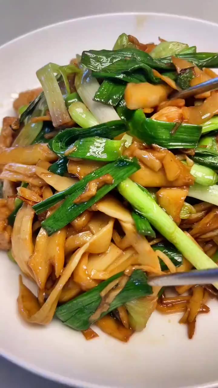 糯米笋 家常菜 日常炒菜