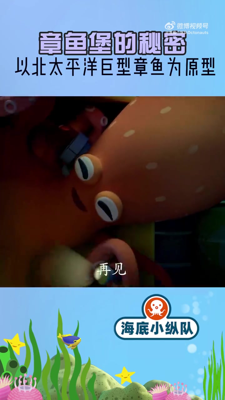 海底小纵队探索旧章鱼堡,意外发现章鱼堡原型,北太平洋的巨型章鱼也居住在里面,不仅如此,它还