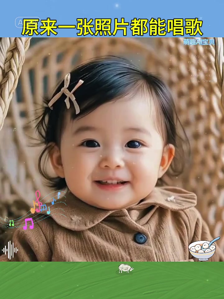 不敢相信,这是一张萌娃图片唱的歌