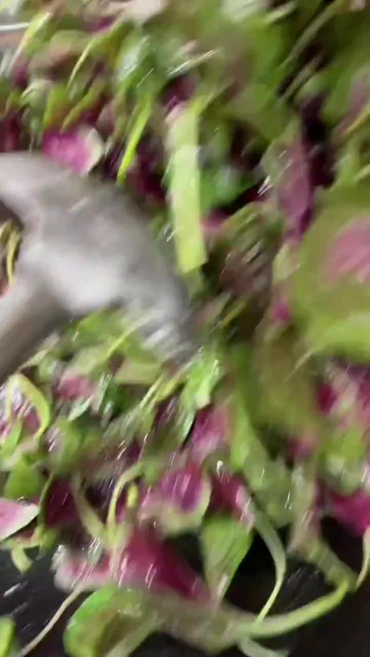 清炒苋菜,清脆爽口好吃又下饭!