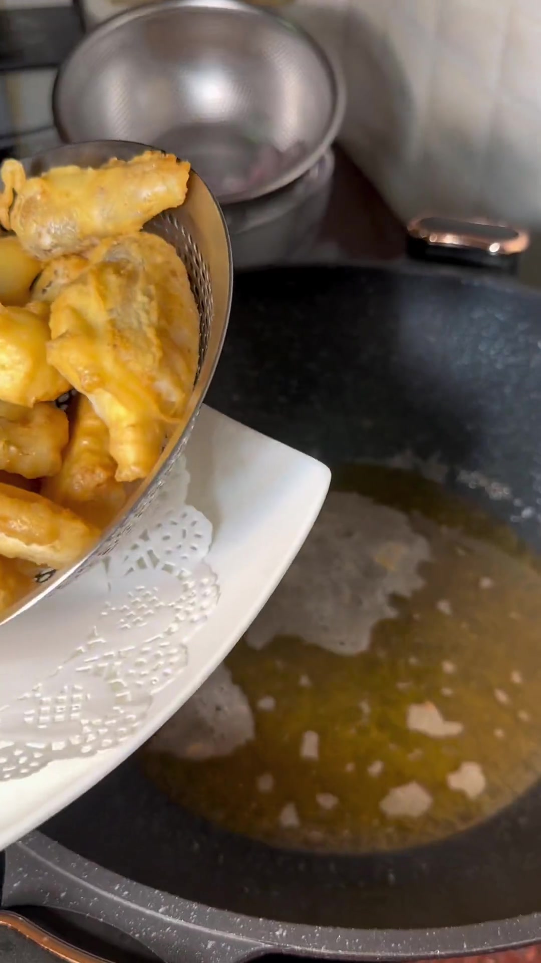 香炸豆腐鱼妈呀太香了