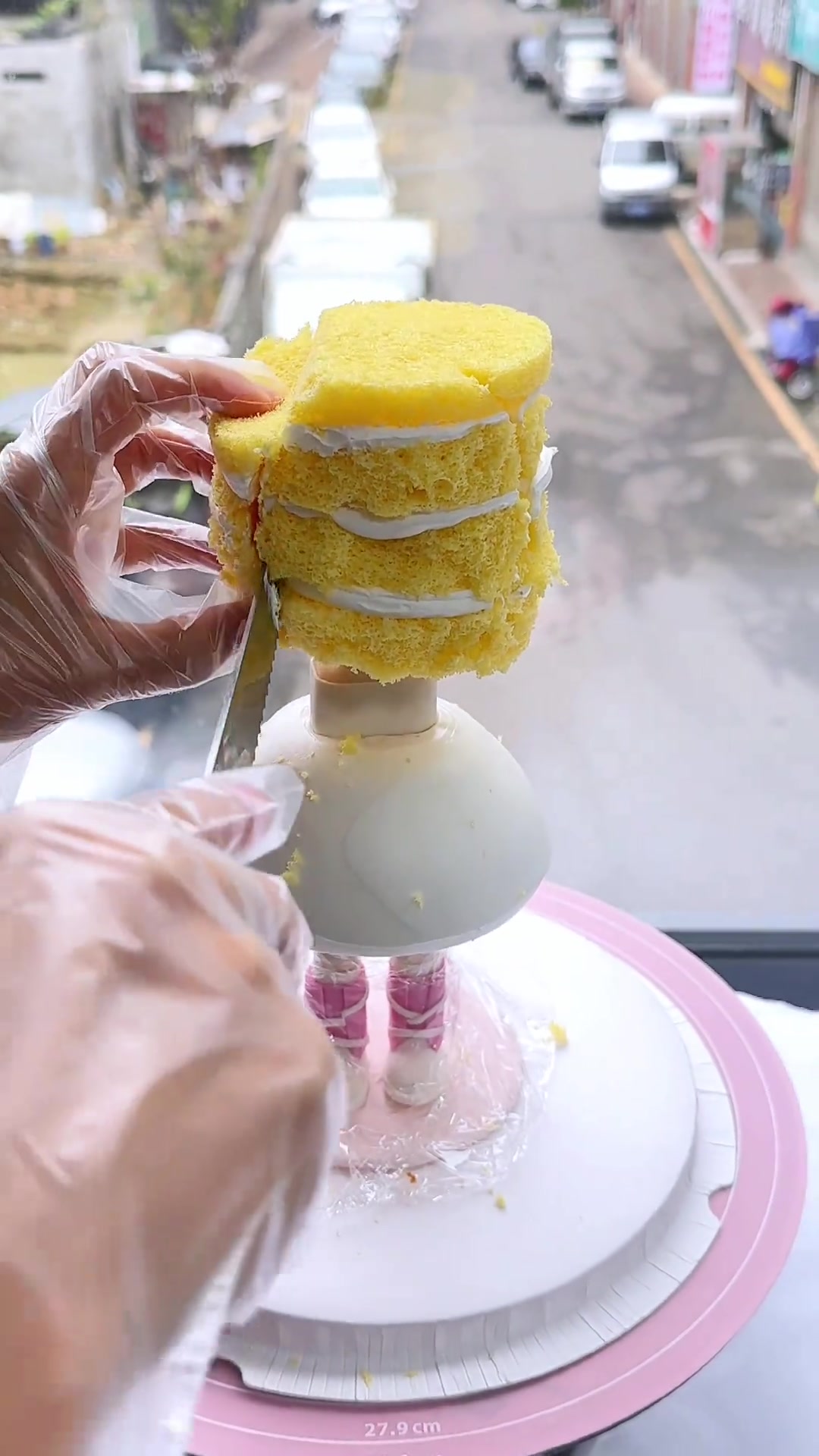 小公主蛋糕的正确打开方式