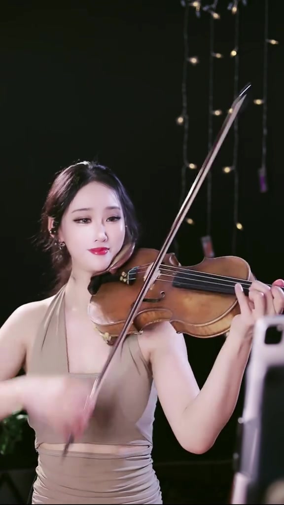 小提琴演奏天鹅