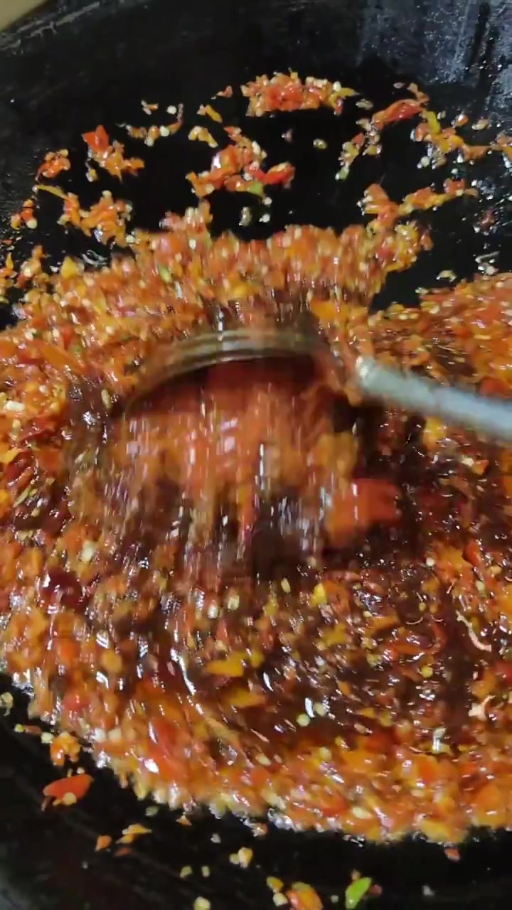 漂亮这菜好吃黄豆酱成品辣辣的好吃,我喜欢吃,上了