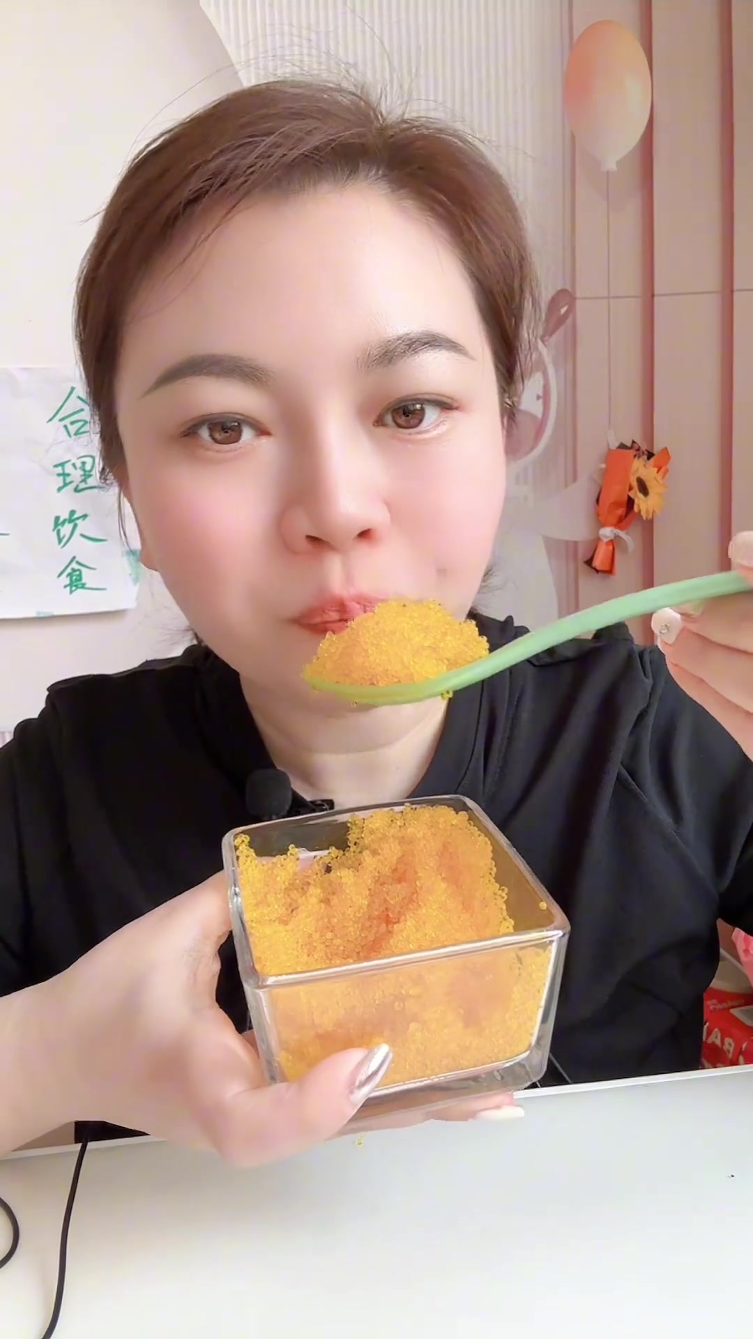 飞鱼籽 冬天一口一个嘎嘎香,谁懂这一口的好吃程度