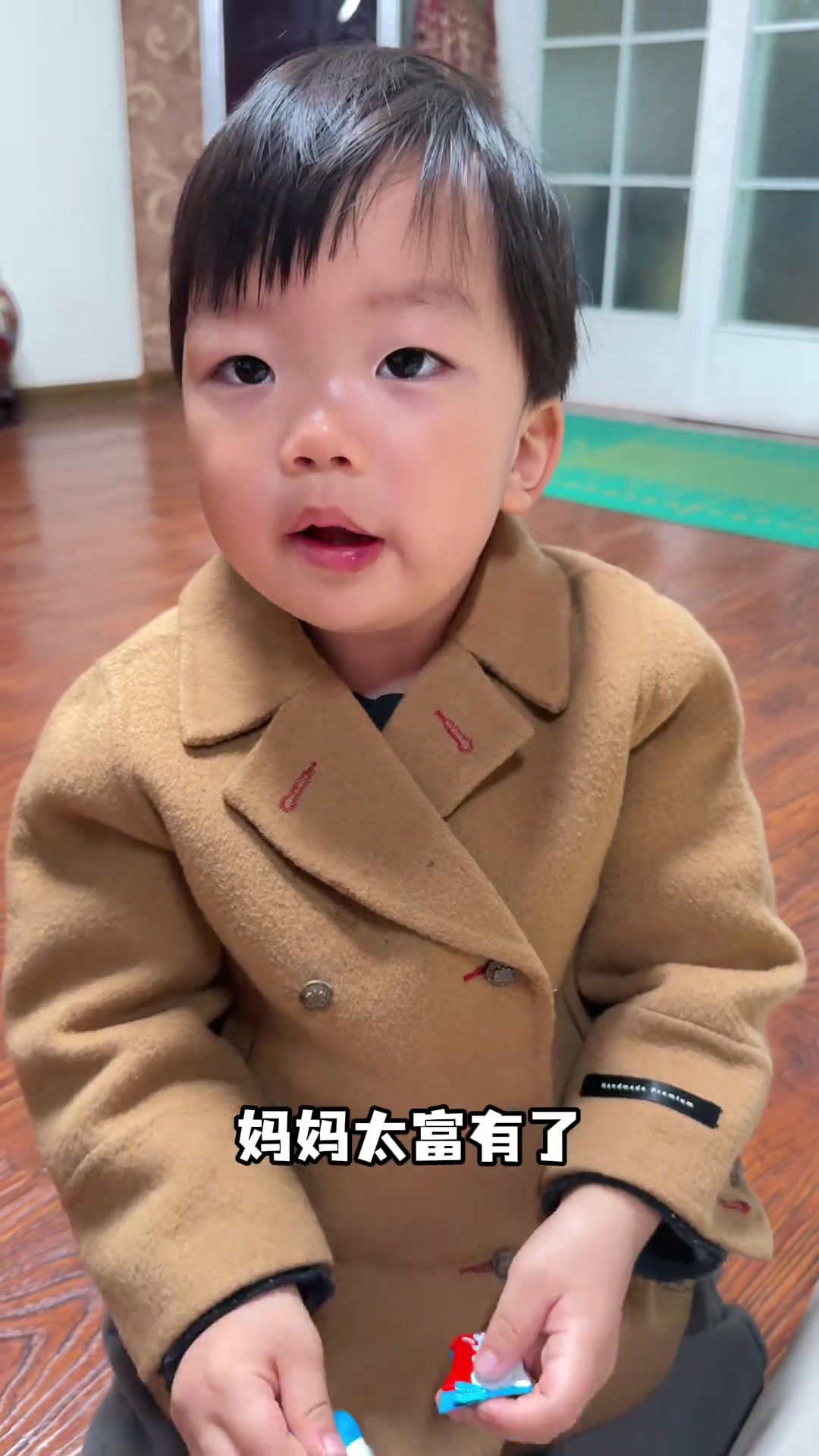 一块巧克力的分寸感是凤年呀2岁2个月我的男孩童言童语记录真实