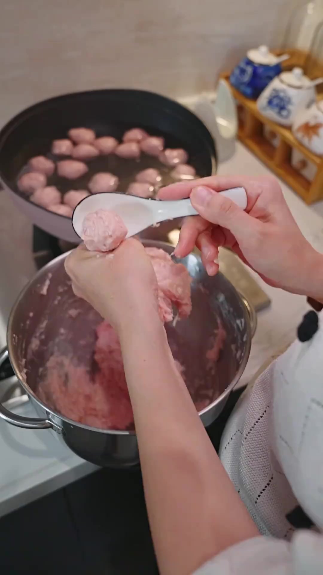 在家做猪肉丸(详细版)猪肉丸 肉丸 潮汕猪肉丸 潮汕美食