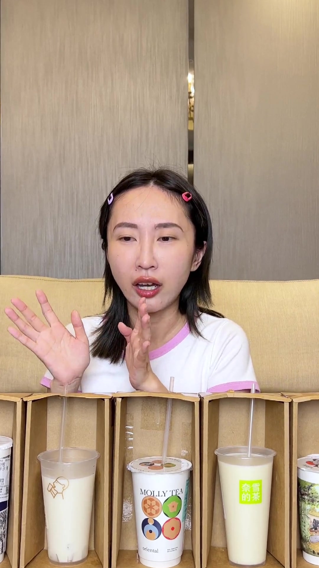 鲜奶茶盲测～茉莉花鲜奶茶你们喜欢哪一款?请各抒己见!