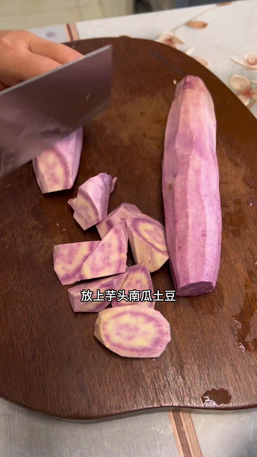 简单做个粉蒸肉扣碗,吃个馍加粉蒸肉