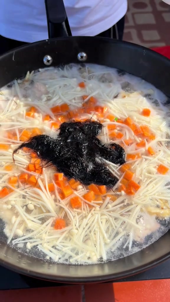蛏子发菜羹同城美食,地方特色美食