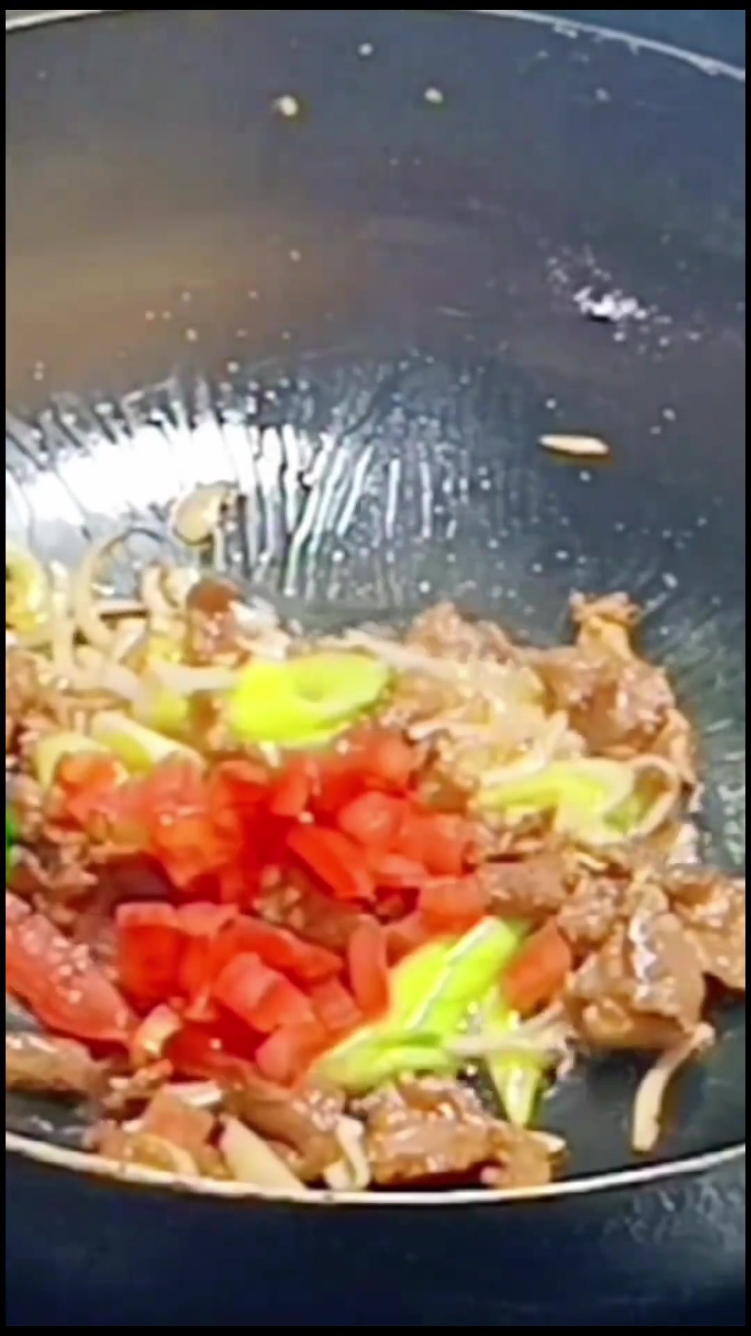 油白菜拌面,油白菜拌面