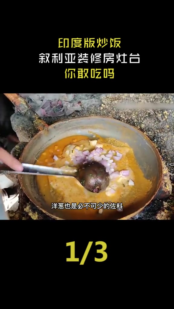 纪录片:印度版炒饭,叙利亚装修风灶台,你敢吃吗?