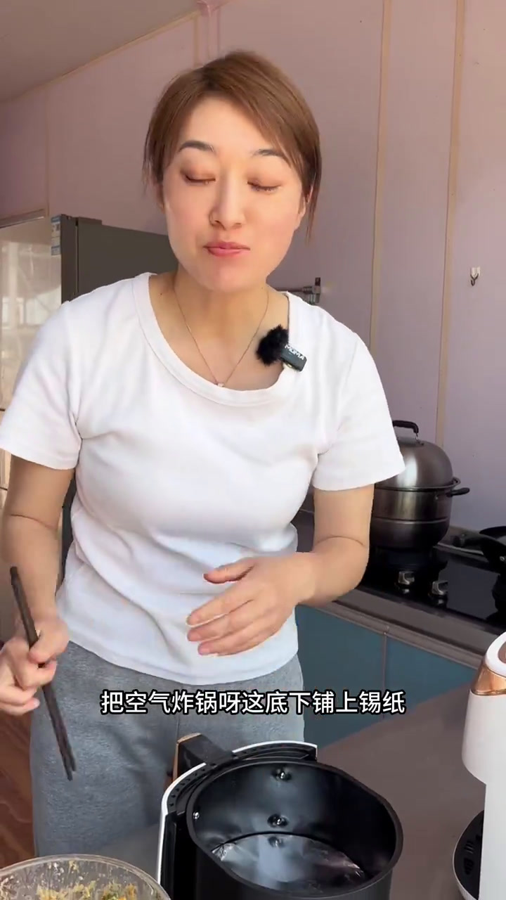 扇贝肉新做法,烤一袋吃酥脆可口