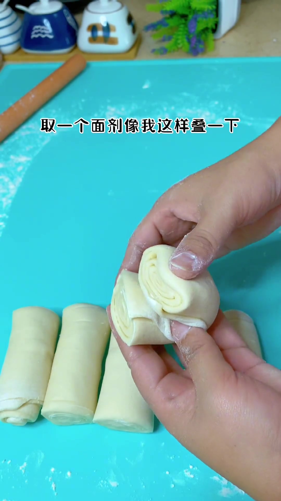 山东戗面大馒头,做法简单,一层一层的有嚼劲,麦香味十足