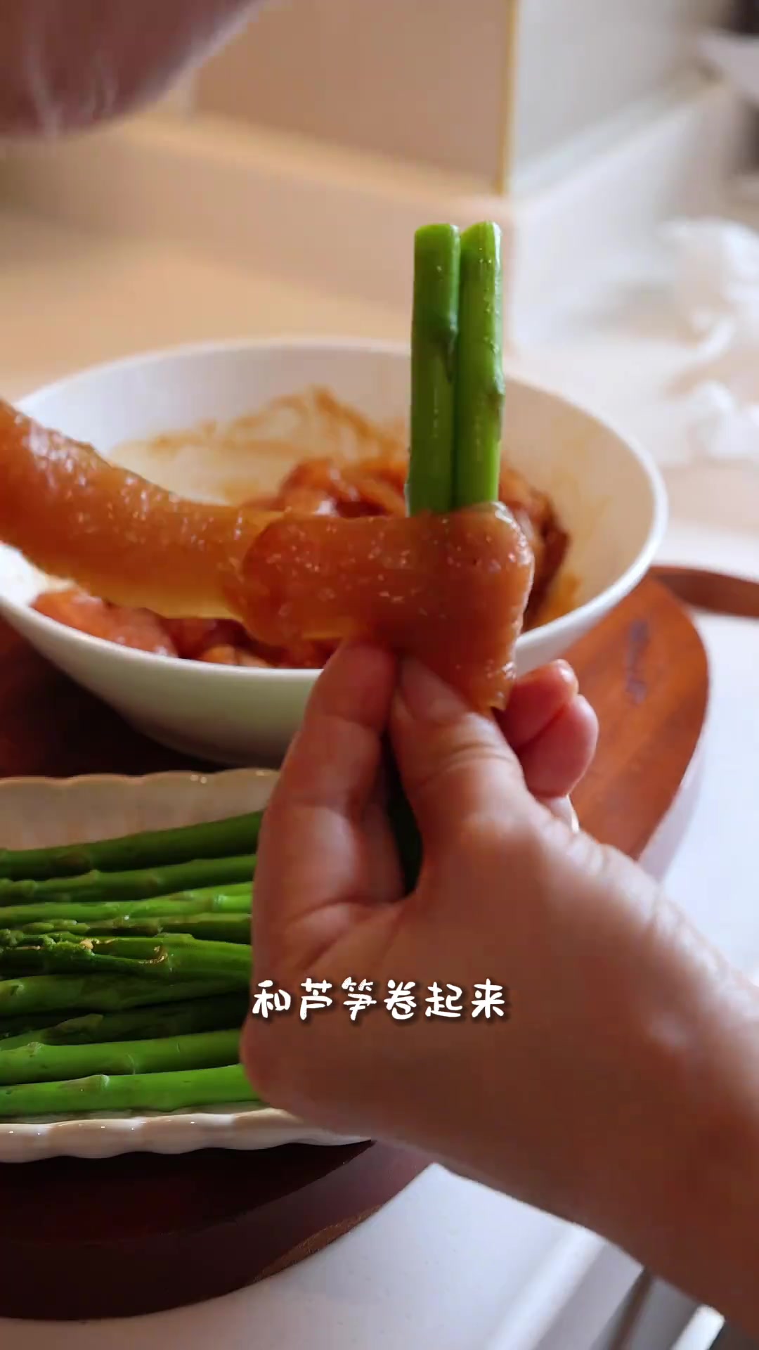 早上好～今天做了平底锅红豆夹心面包