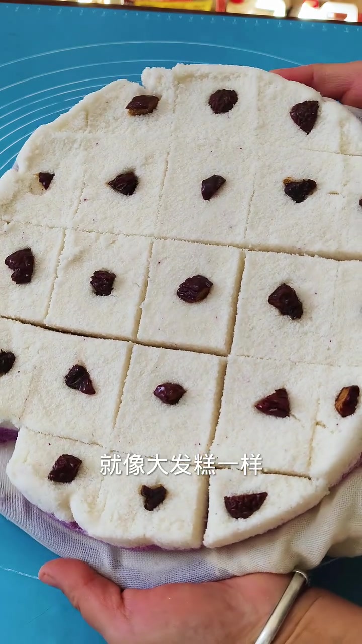 大米松糕,简单好做松松软软绵软香甜可好吃了