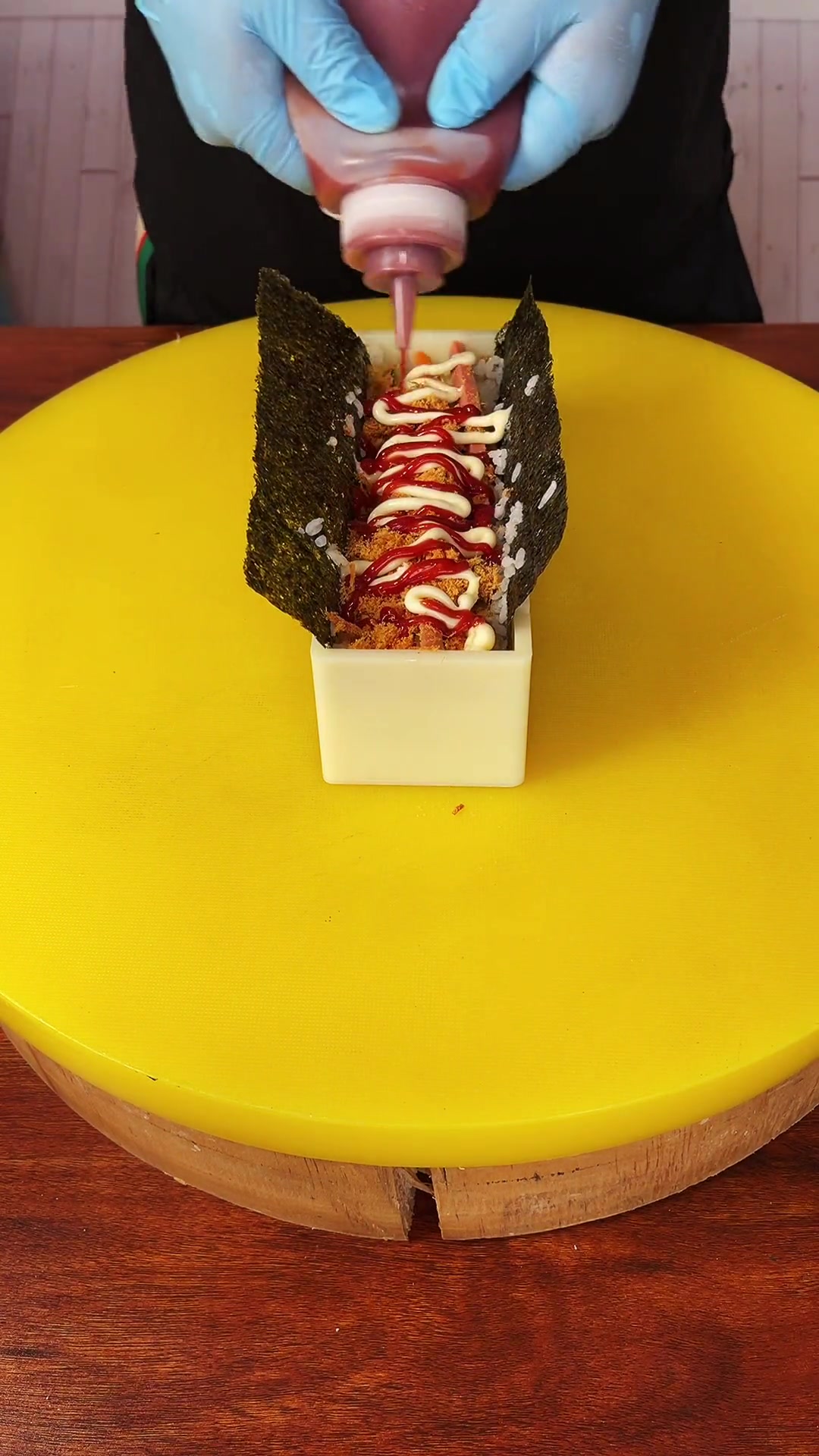 家庭版紫菜包饭寿司