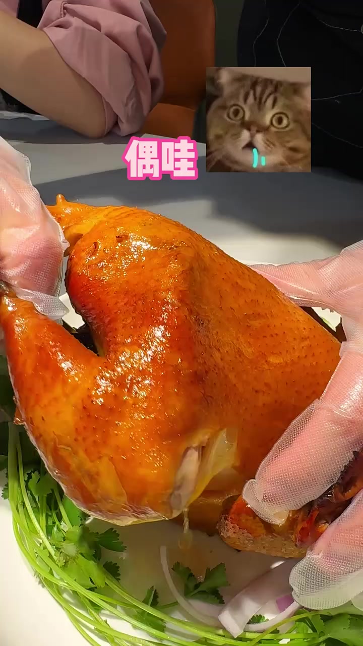 为什么一定要吃熏鸡?!因为真滴香呐!肉嫩多汁巨好吃!自带熏香味!菜谱大全 好香啊
