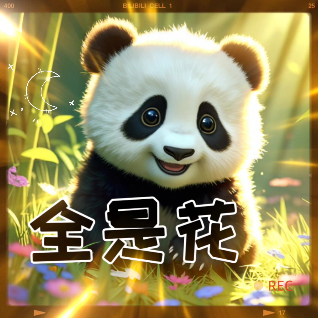 二次元搞笑表情包-大熊猫