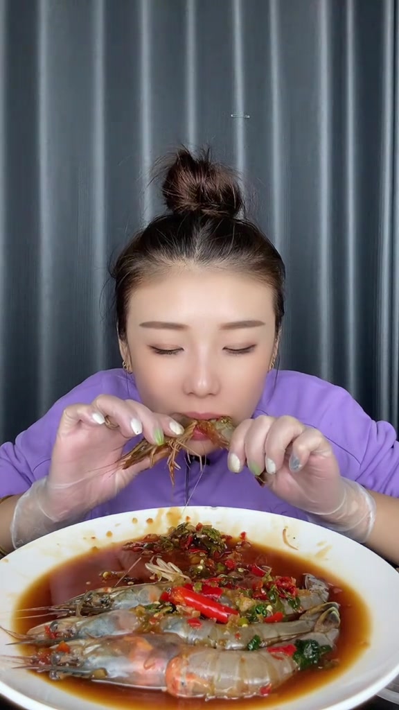 东方虾现在的东方虾真的好新鲜