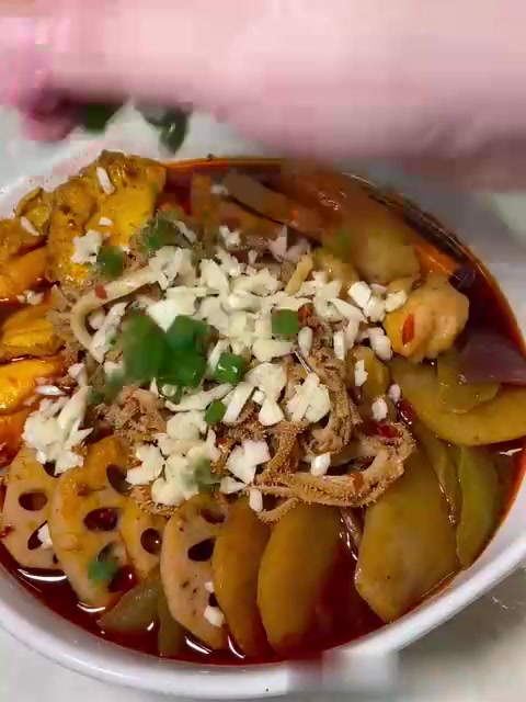 冒菜是一个人的火锅