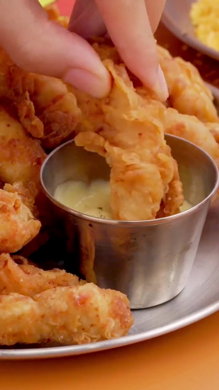 在家做的香酥鸡柳,可一点不输外面的