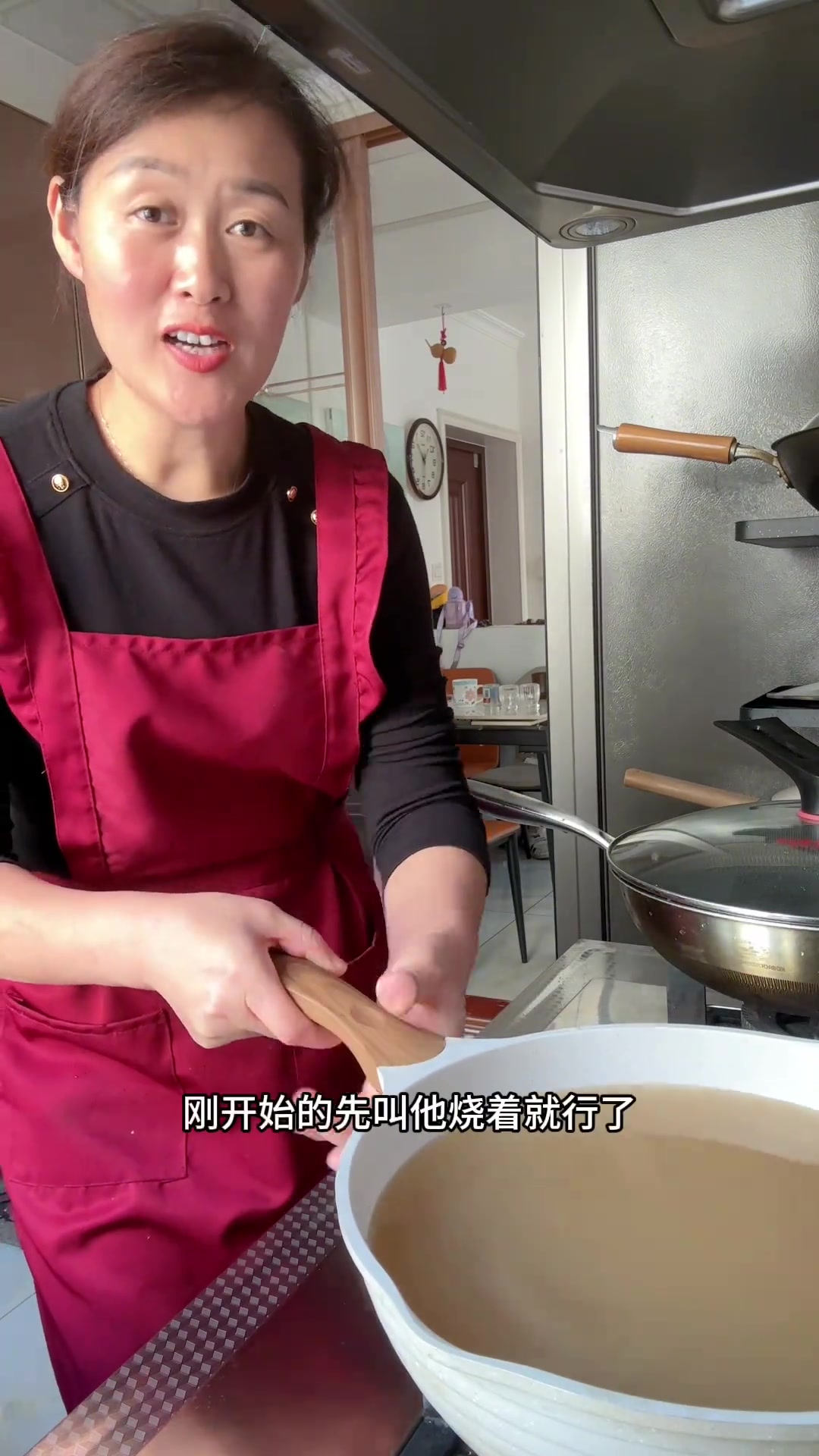 今天做了秋梨膏,简单好喝,安排吧