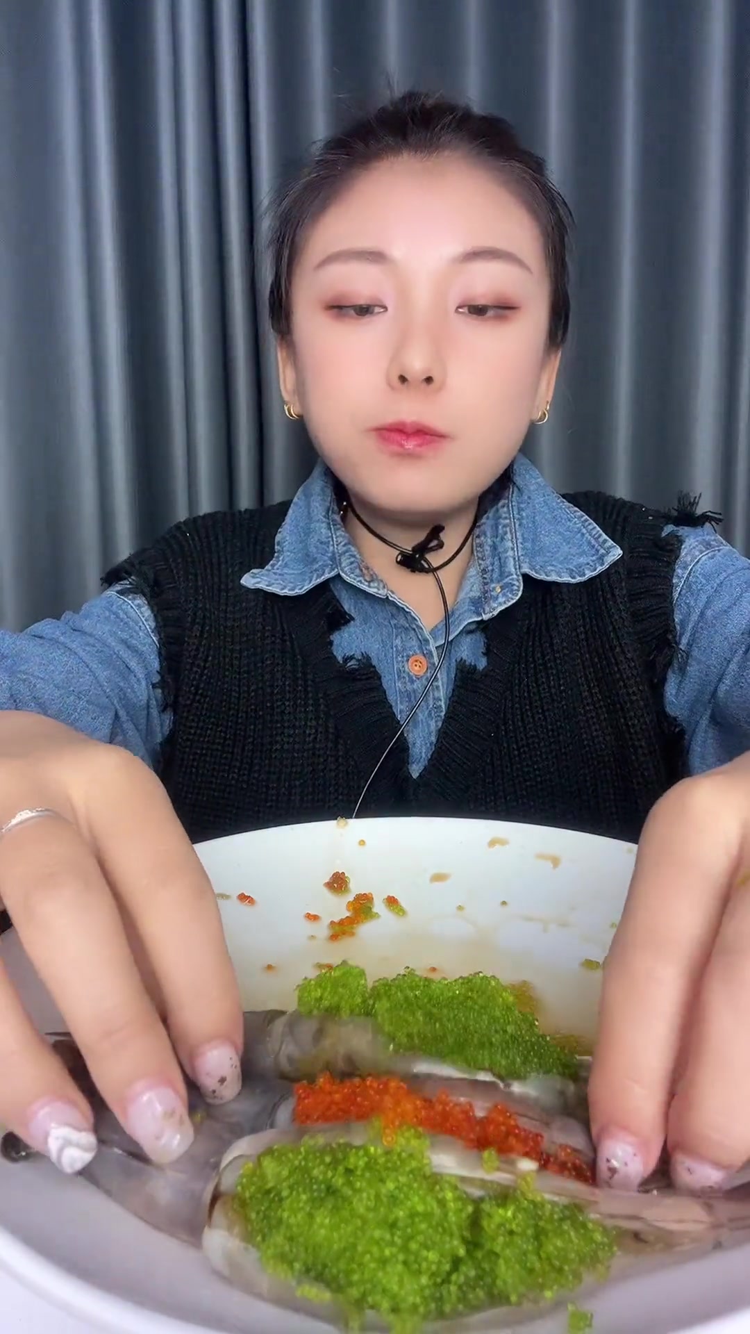 鱼籽夹馅虾来啦!