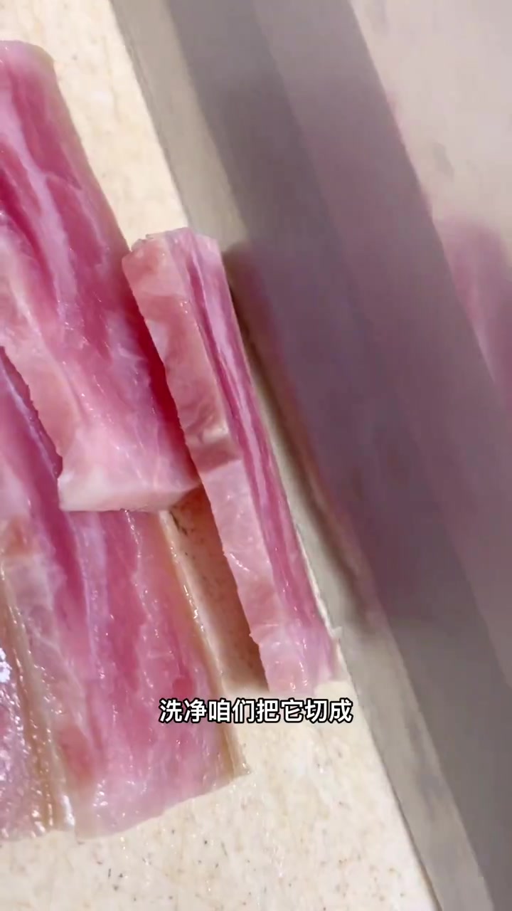 咸肉蒸百叶!超级下饭!