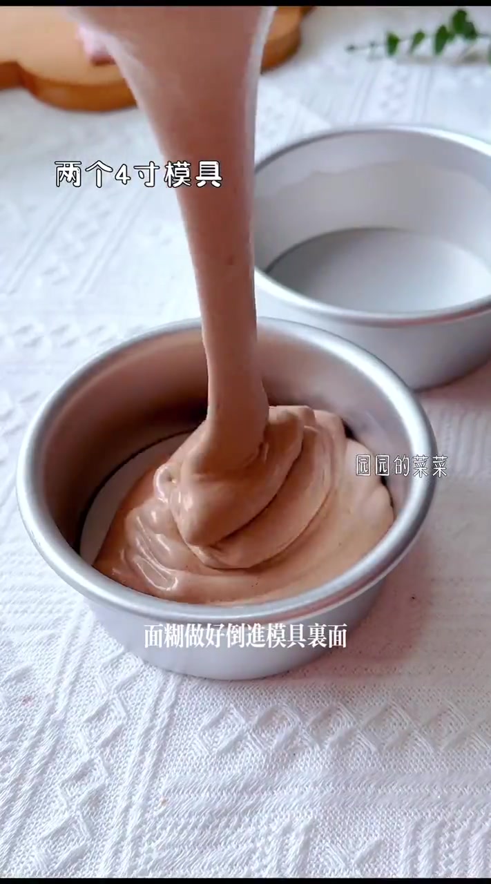 baby 冬天的仪式感 一定要做一次「草莓可可蛋糕」
