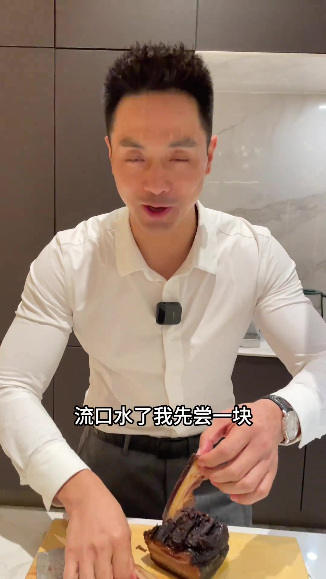 入冬第一顿腊肉,朋友们你们家开始准备腊肉了吗?volg日常腊肉城口老腊肉会下厨的男人