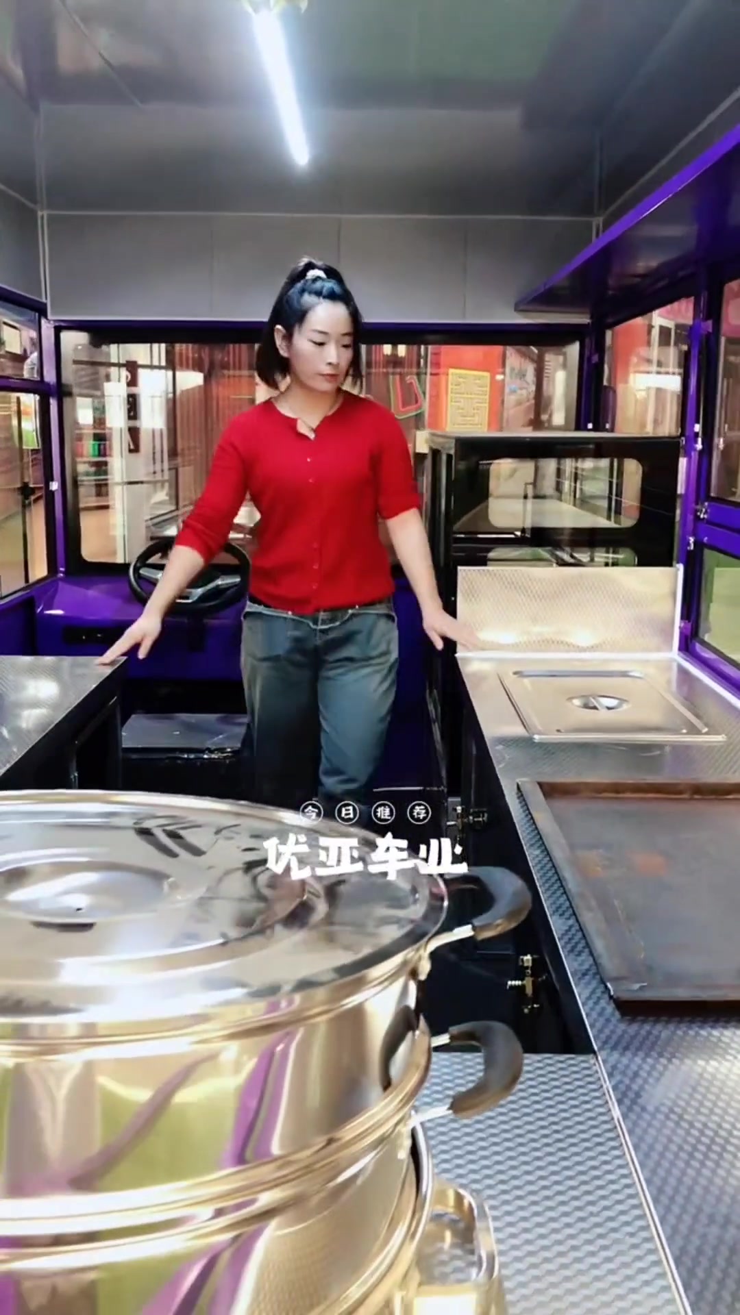 小吃车烧烤油炸铁板车美食车二手电动三轮车天津