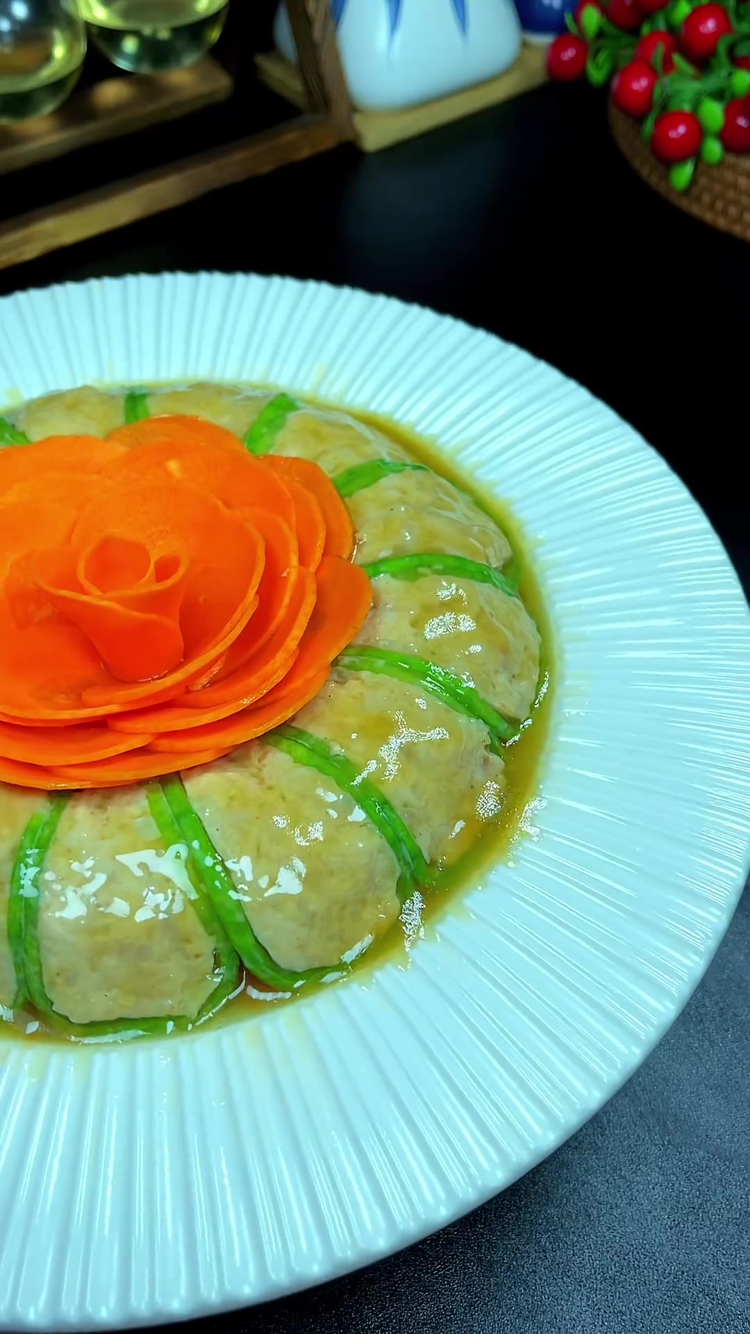 年夜饭做一盘这个萝卜肉丸,简单好吃又好看创意美食年夜饭摆盘技巧年夜饭菜单提前曝光了年夜饭菜