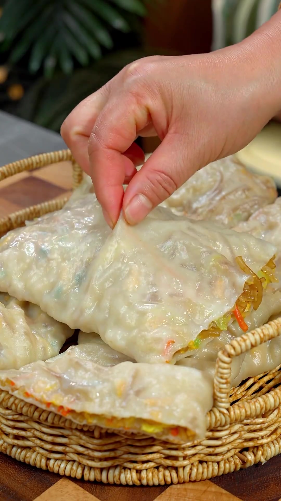 白菜这样做拿肉都不换,菜馅鲜香、柔软筋道,太香了!菜馍白菜好吃的做法农村美食