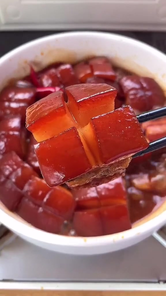 跟着黄磊老师做东坡肉,肥而不腻,太好吃了红烧肉东坡肉
