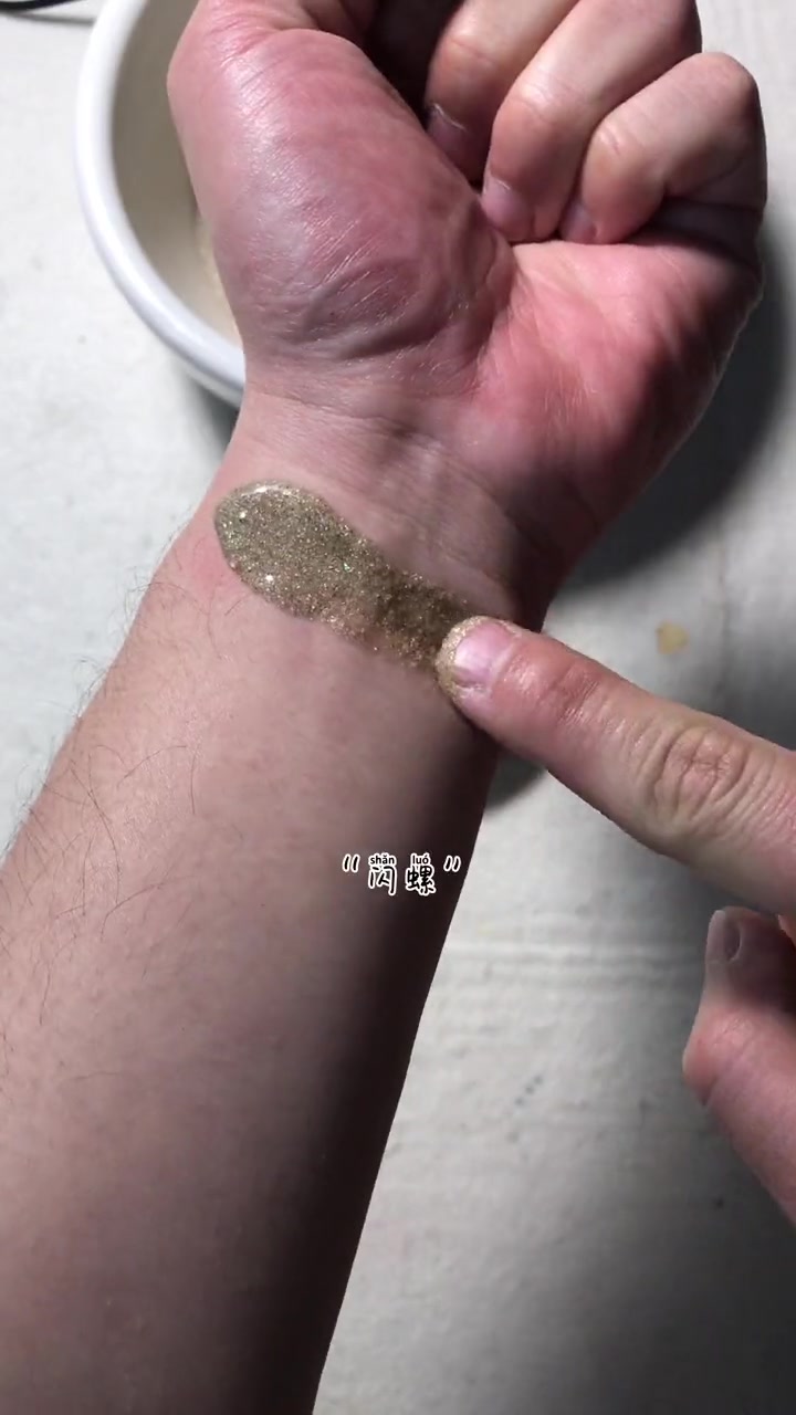 国画工笔重彩-矿物色“鲍鱼壳”闪螺色国画颜料别拽我我是艺术家艺术手艺人