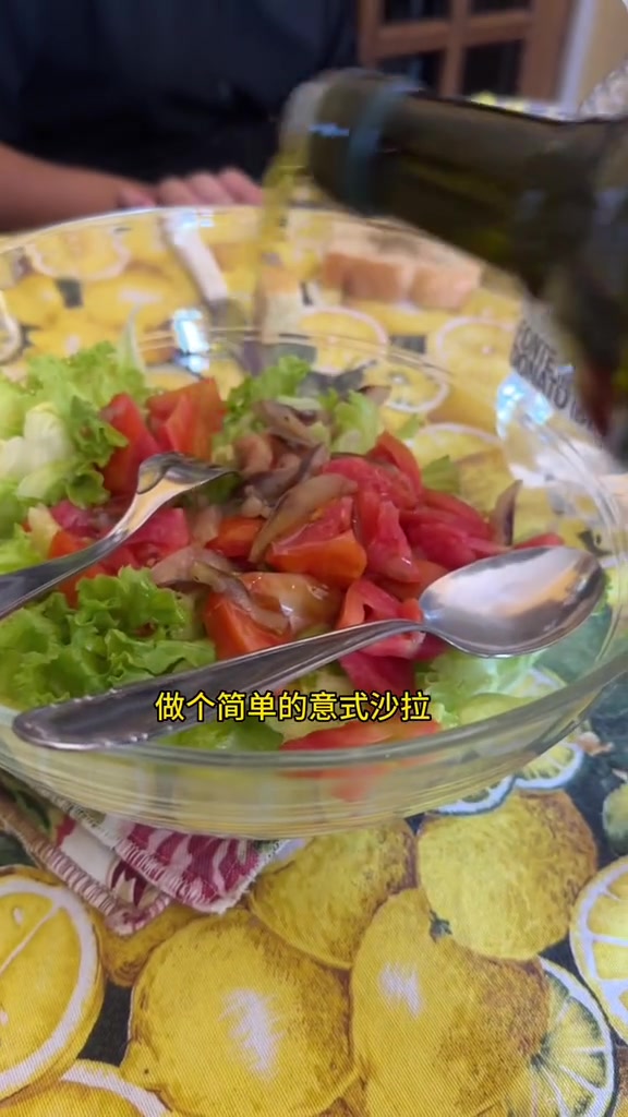 意大利人家庭版午餐-鹌鹑藏红花米饭海外生活vlog地中海饮食意大利菜