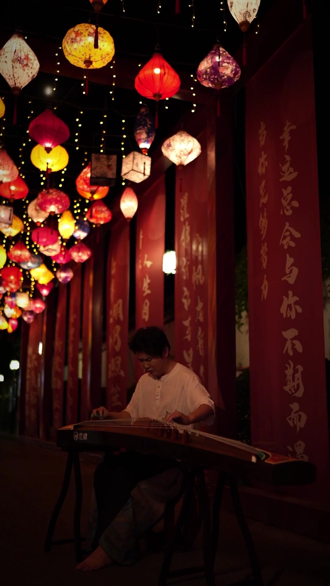 古筝《大鱼》:清澈悠远,深情动人~大鱼海棠民族乐器国风古韵古风让世界听到龙的声音