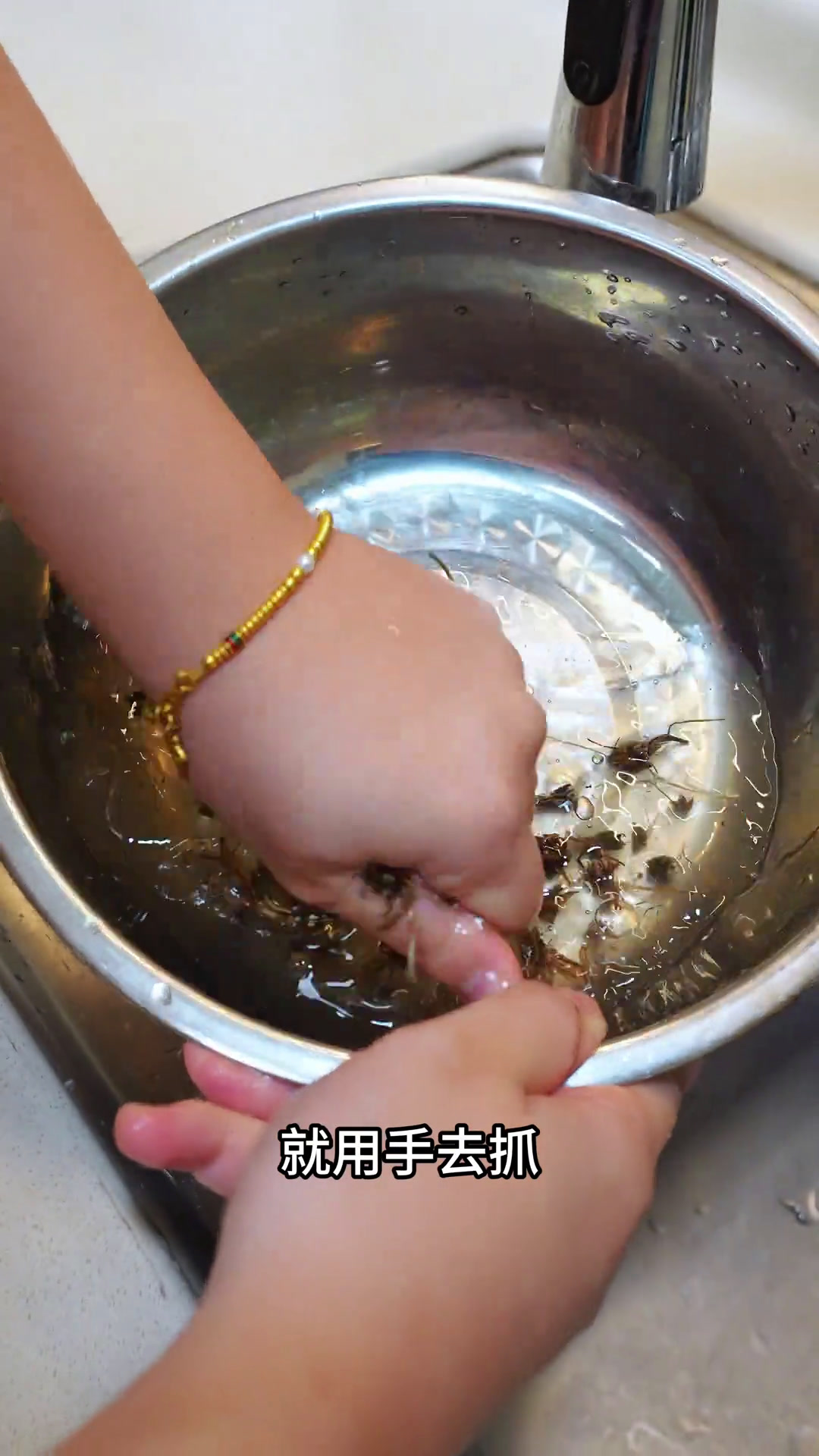 家里有孩子的这个汤可以煲起来,宝妈必备啊,大朋友身上有粒粒也很适合哦,膨鱼鳃猫爪草雪梨汤,