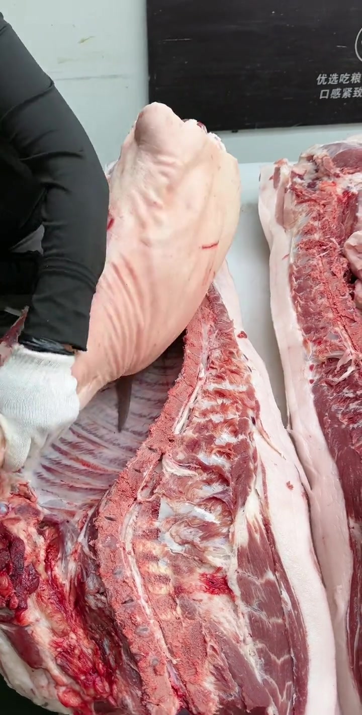 猪肉这个部位千万不要吃猪肉分割技巧猪肉美食抖加热门