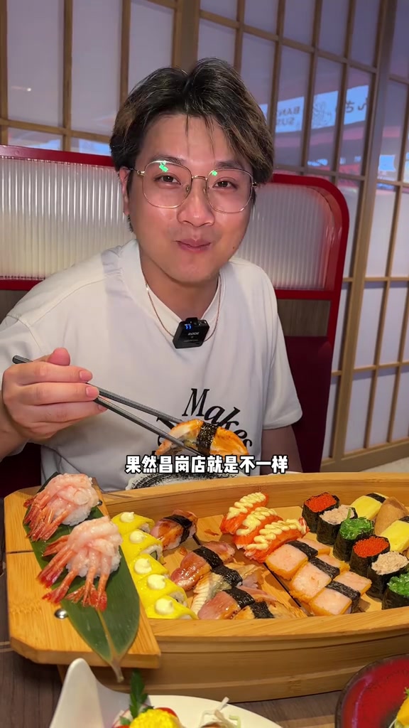 广州本土的寿司品牌,已经25年时间啦,现在又又又推出一个寿司船的套餐附近美食这家店回头客超