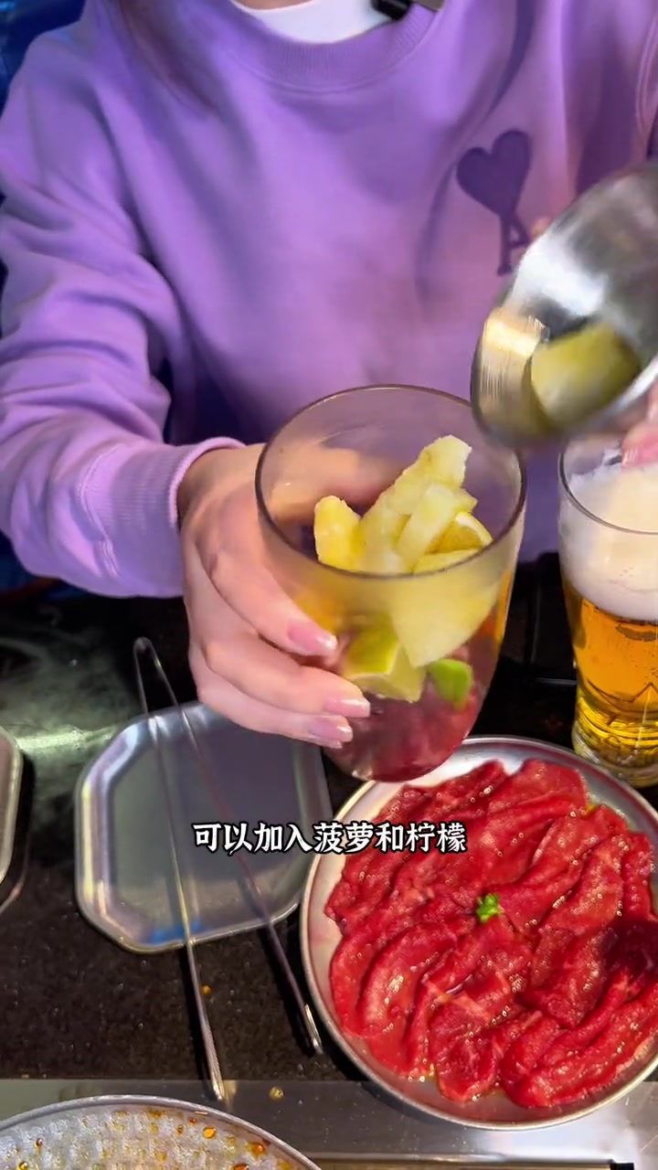 夜宵圣地喝酒烤肉快乐尽有就在月亮湾韩式烤肉上海烤肉夜宵好去处喝酒撸串