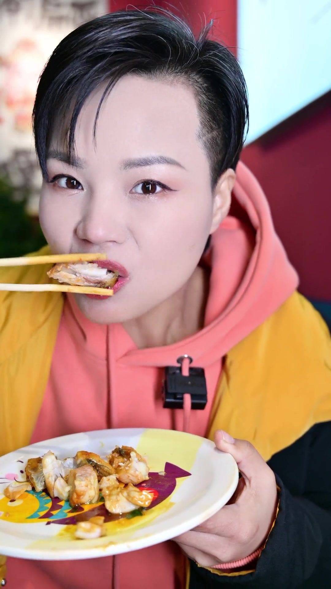 艾特你的饭搭子请你吃好吃到停不下来优惠烤鱼小不点.萧伟