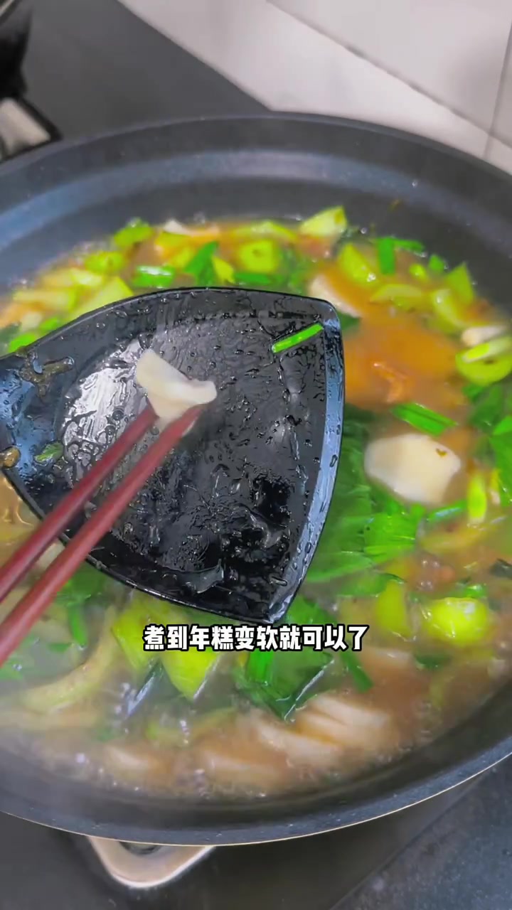 据说这是江浙沪人民的brunch 没有一个江浙人躲的过年糕吧 好喜欢这种糯糯叽叽的食物,只