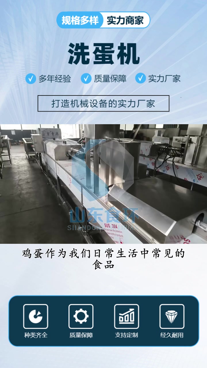 鸭蛋清洗设备厂家 盐水蛋清洗机定制 裹泥蛋清洗机定制