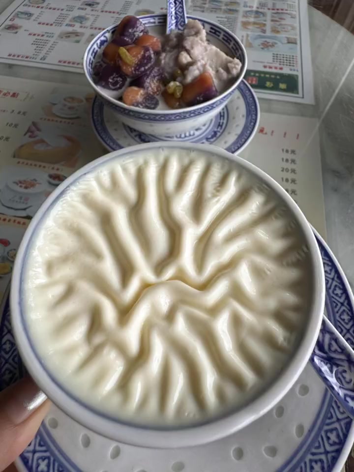 吃上了真正的双皮奶