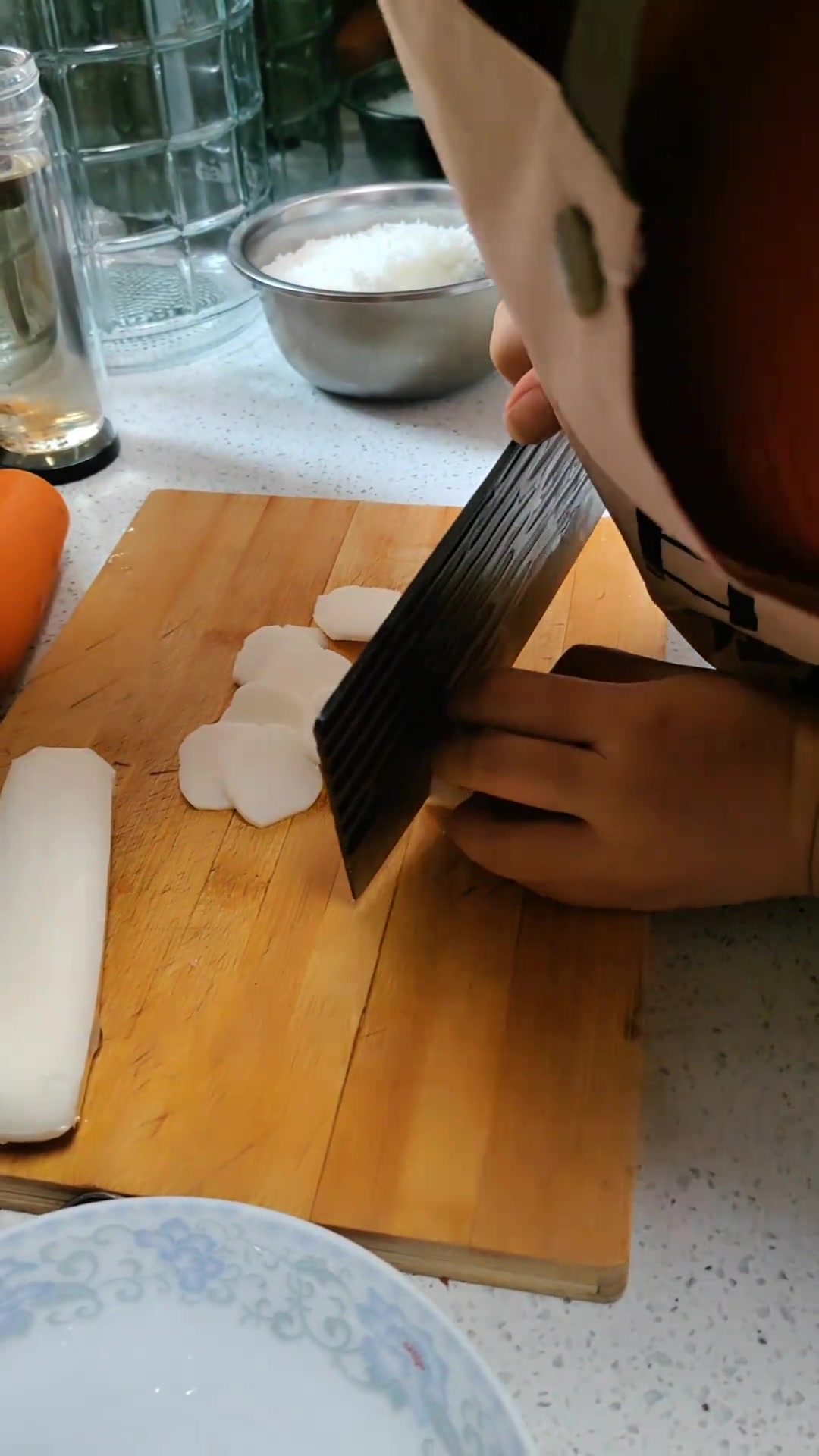 干锅酱炒年糕味道不错