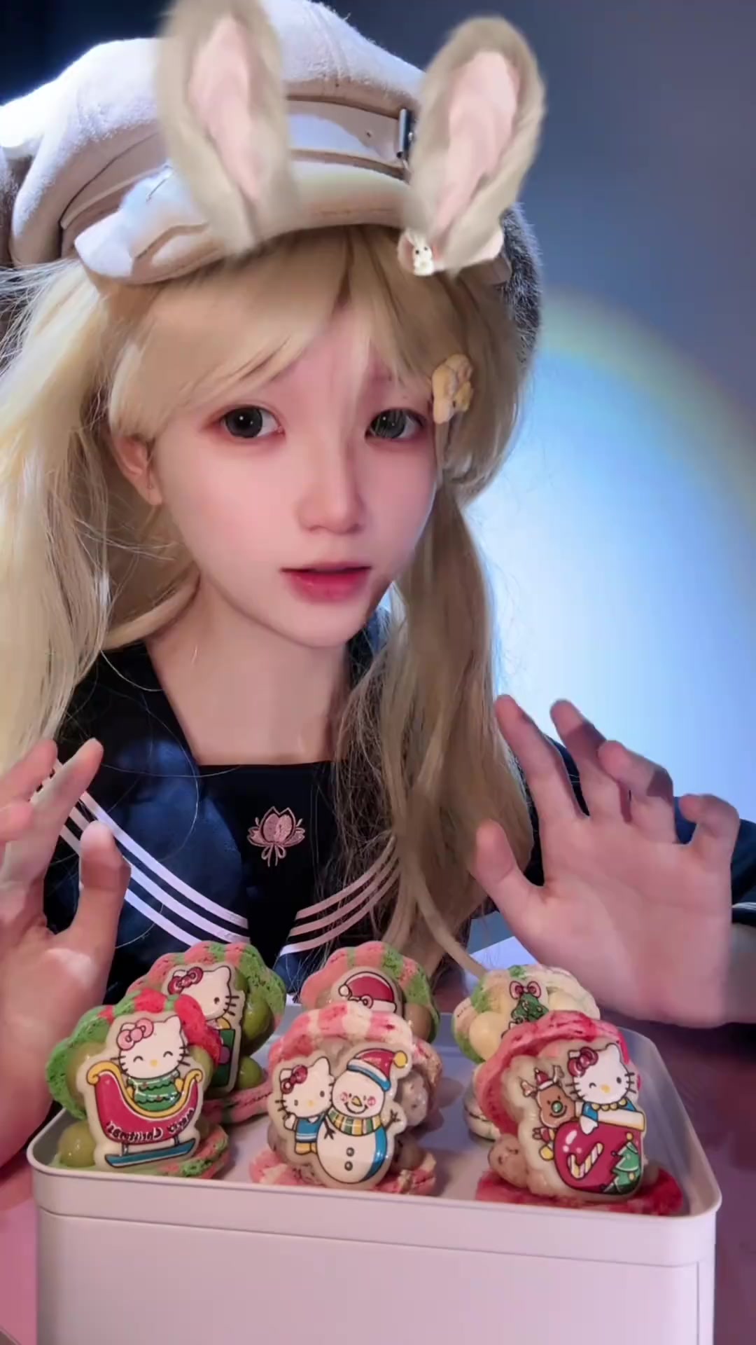 北月全国可发~好吃的小蛋糕小蛋糕马卡龙萌系