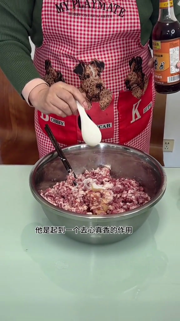 鲜香美味的咸肉圆子、用来炖三鲜汤、烧青菜白菜真的太美味了、做法原来很简单真材实料好味道手工